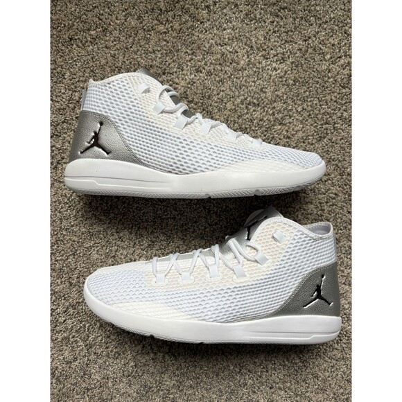 Nike Air Jordan Reveal Metallic Silver Size 15 Men's - Picture 1 of 8